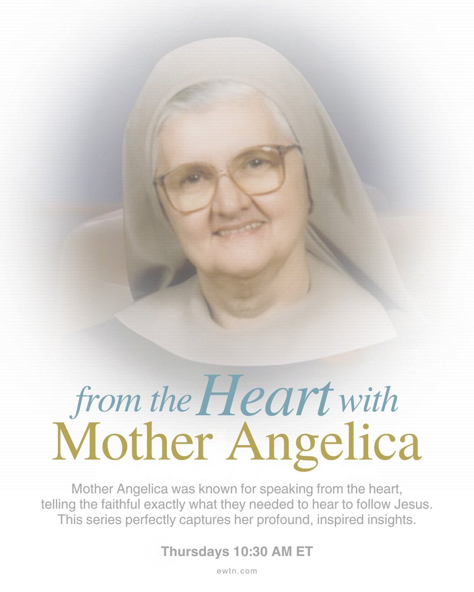 Pilate questions Jesus about his kingship, wondering if it is of this world. For our salvation, we must recognize Jesus’ eternal kingship in our lives. Mother Angelica offers her insight TODAY at 10:30 a.m. ET - bit.ly/EWTNtv
