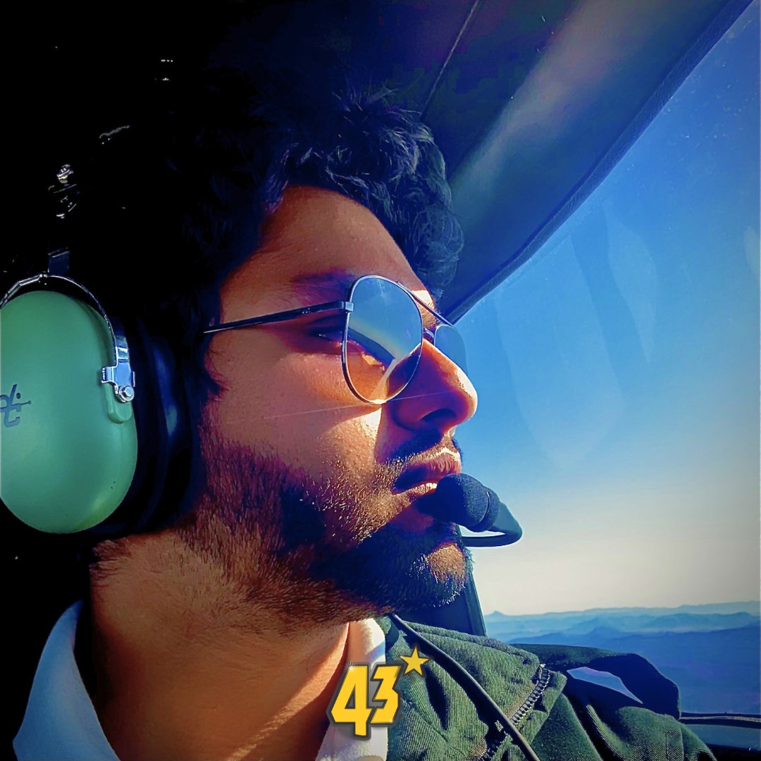 Introducing Raunak Issrani, an accomplished graduate of 43 Air School in 2021. Raunak now serves as a Junior First Officer for InterGlobe Aviation! Excellent work Raunak!

-
#43airschool #Alumni #FirstOfficer #Captain #Achievement #pilot #aviation #avgeek #pilotlife