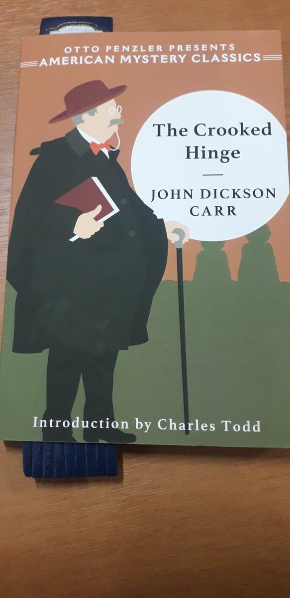 Now reading 'The Crooked Hinge' by John Dickson Carr.