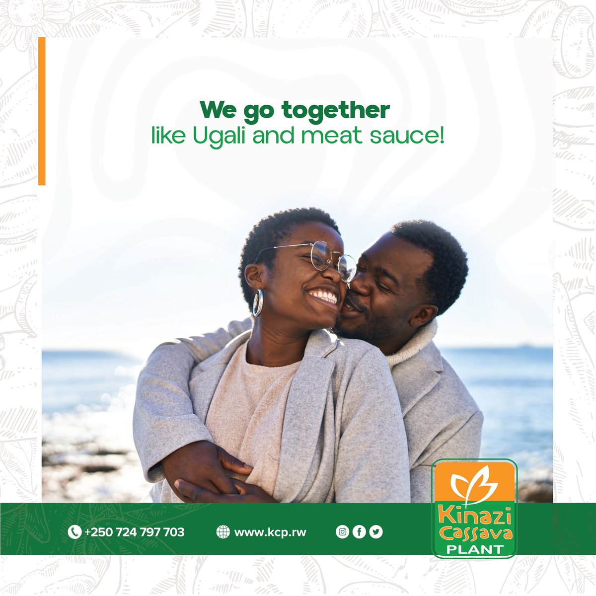 We love a good combo. Tag your better half and let them know you appreciate them.

#KinaziCassavaFlour #YourGoToFlour #RwoX #Rwot