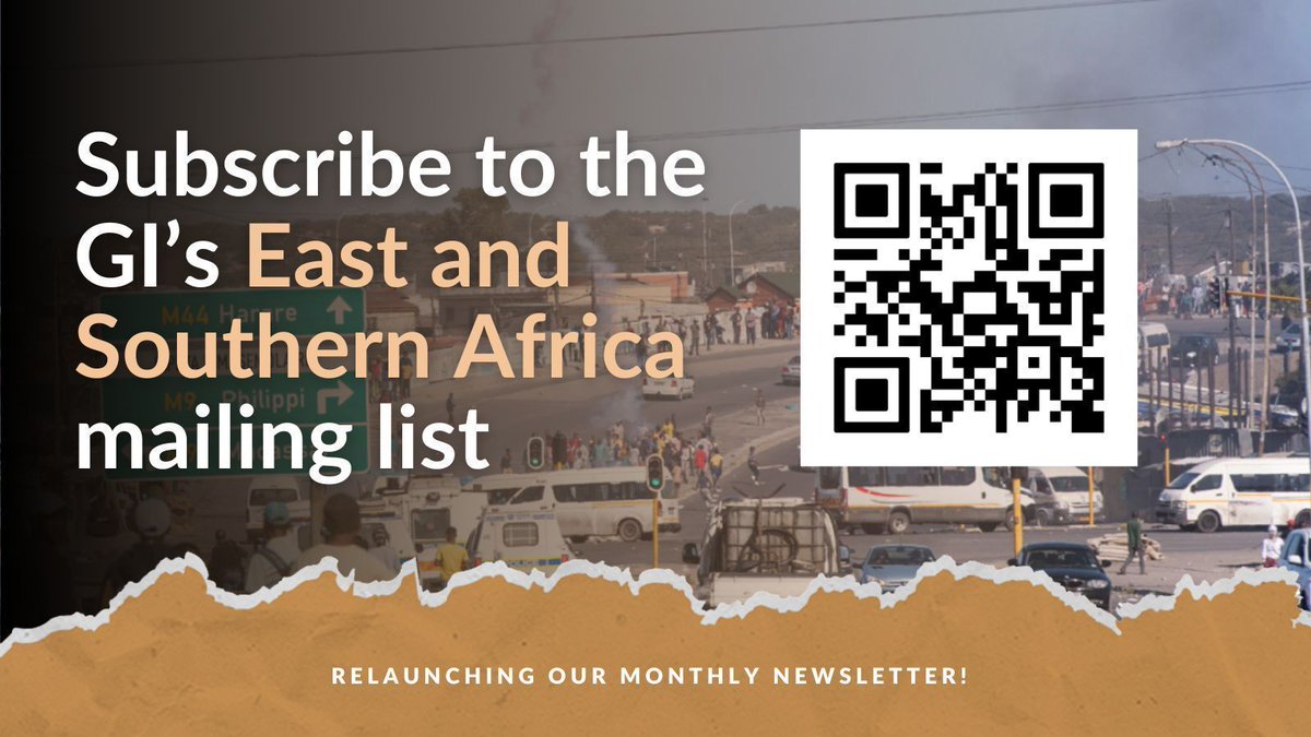 📢 Don't miss out on the latest news & insights from our East and Southern #Africa Observatory! 🌍 Sign up for our newsletter today & stay informed about what's happening in the region & and what our team is up to! 👉 Mailing list: buff.ly/4aYuN8A