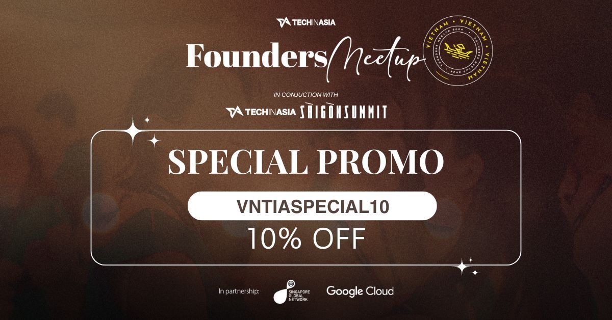 Vietnam tech scene's buzzing, connections to ignite, #FoundersMeetup's back, an afterparty so bright. Investors and founders, ideas in the air, Grab your ticket now, opportunities to share. Join us on May 30 ⚡️👉 techin.asia/4cZoDGC