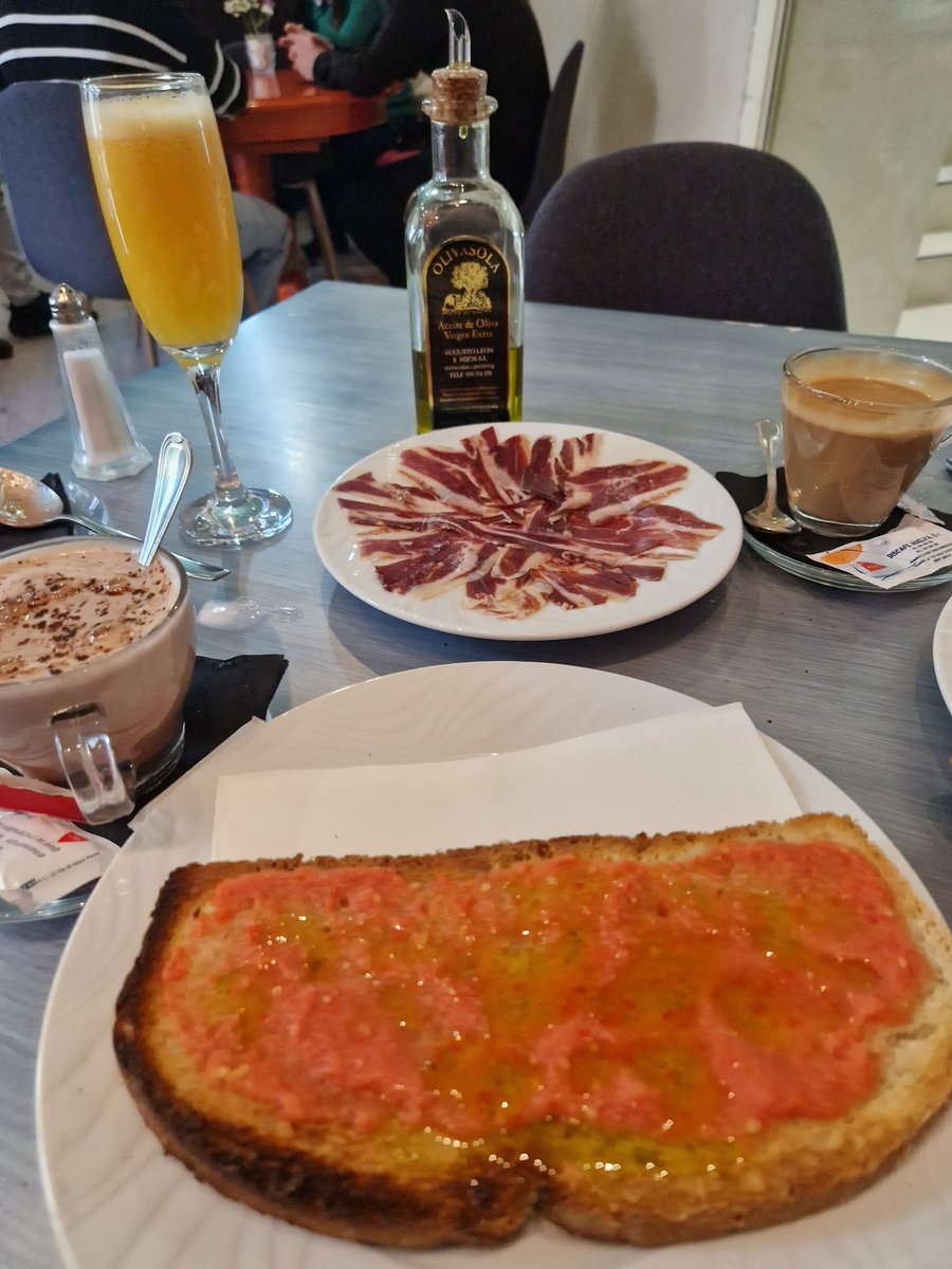 El desayuno de los campeones, Aracena, Huelva.