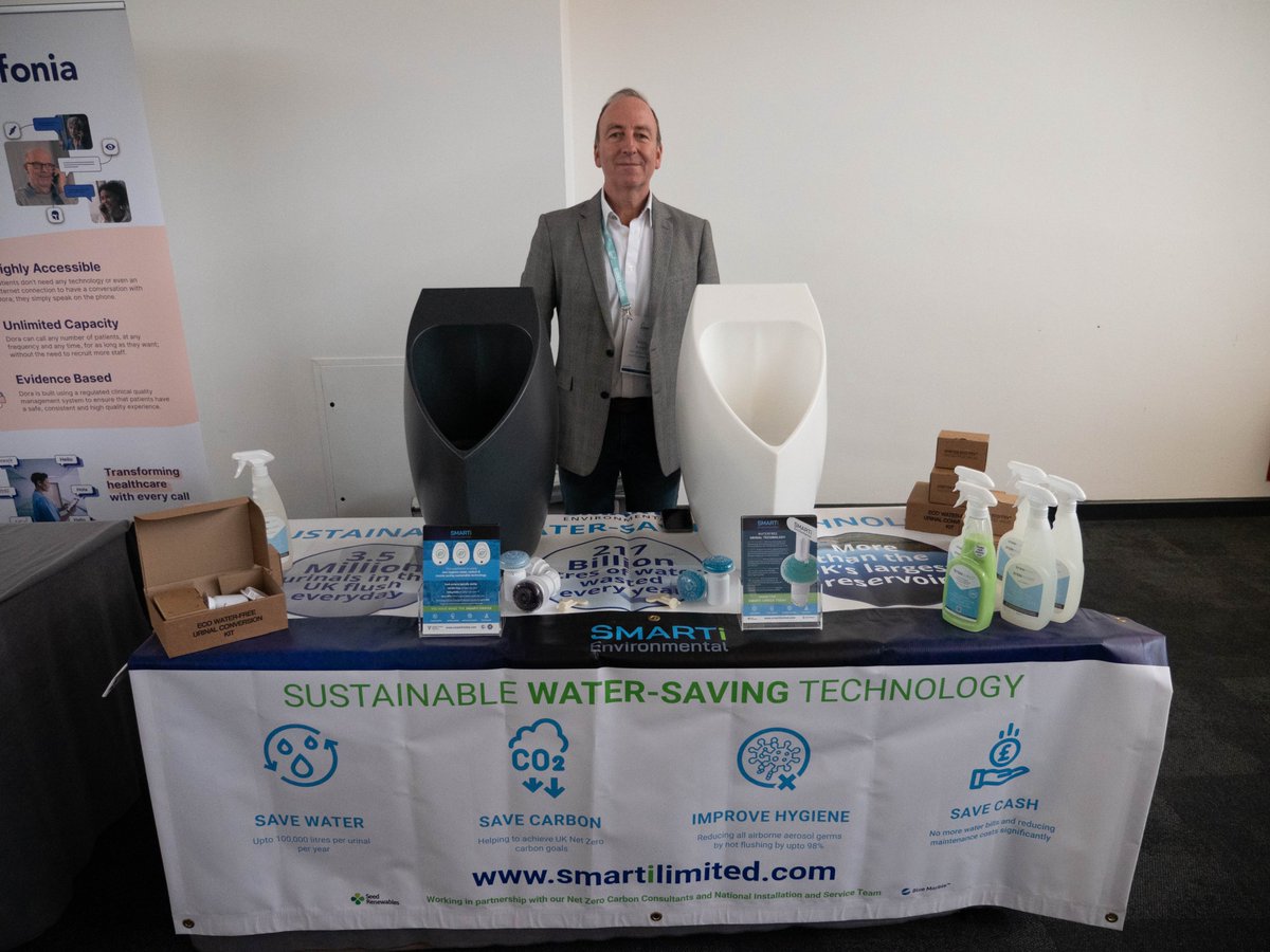 - @SmartiLimited is committed to addressing #climate change through the retrofitting of urinals with the #innovative water-free #technology☀️💧 📞Contact them to explore how Smarti can assist in achieving your #sustainability objectives. Thank you for joining us at #GIANT2023🙌