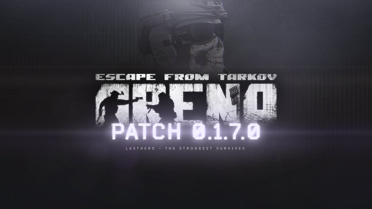 The installation of patch 0.1.7.0 has begun. The installation will take approximately 4 hours, but may be extended if required. The game will not be accessible during this period. Patchnotes: arena.tarkov.com/news/patch-0170 #TarkovArena