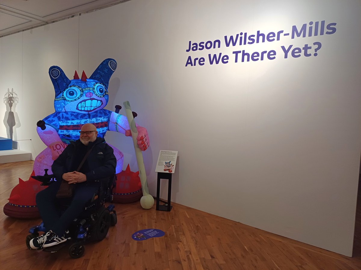 One week to go until Jason Wilsher-Mills Live! On Friday 10 May you can meet artist Jason Wilsher-Mills for his talk exploring his experience of disability and how working with disabled communities has influenced his work Tickets are free, book here: hullmuseums.co.uk/events/event/1…