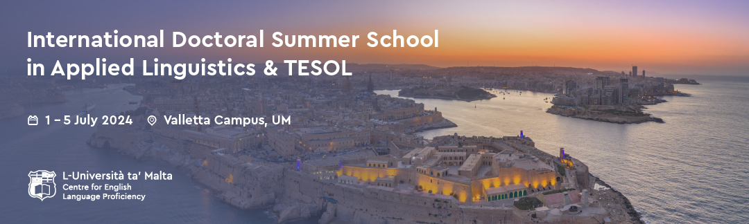 The registration deadline is 1st June. Looking forward to seeing several doctoral students in Malta. Please share with your networks. um.edu.mt/events/doctora… #appliedlinguistics #tesol #phdlife