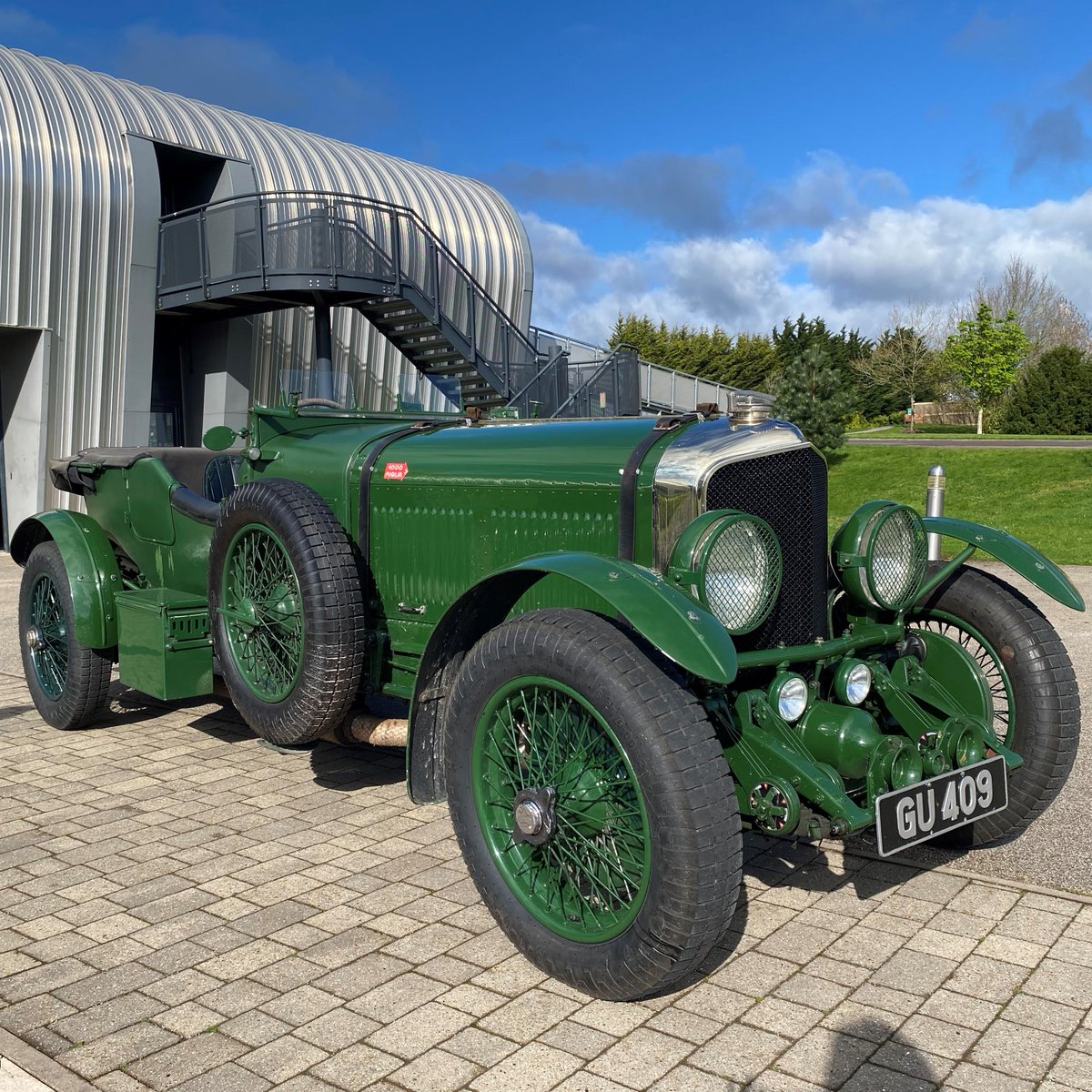 Today is your last chance to see the 3 vintage Bentleys - the EXP2, the Blower and the Speed Six, all kindly loaned from @BentleyMotors. What will be coming to the Museum next? 👀 You'll find out soon... #Bentley #BentleyBlower #BentleyEXP2 #BentleySpeedSix #LastChance