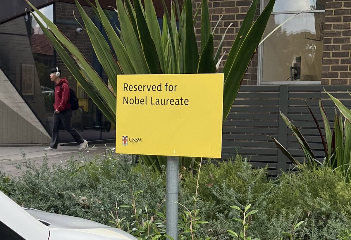 Nobel prize in Catering @unsw