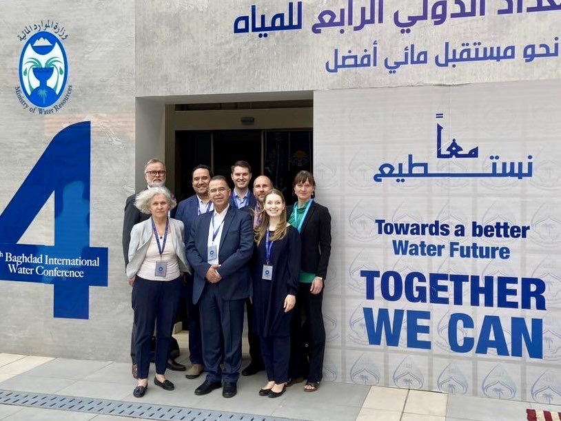 CMI and MFA Finland 🇫🇮 @Ulkoministerio took part in the 4th Baghdad international #water conference and held a roundtable table discussion on water diplomacy. Water can build bridges of cooperation between peoples and societies.