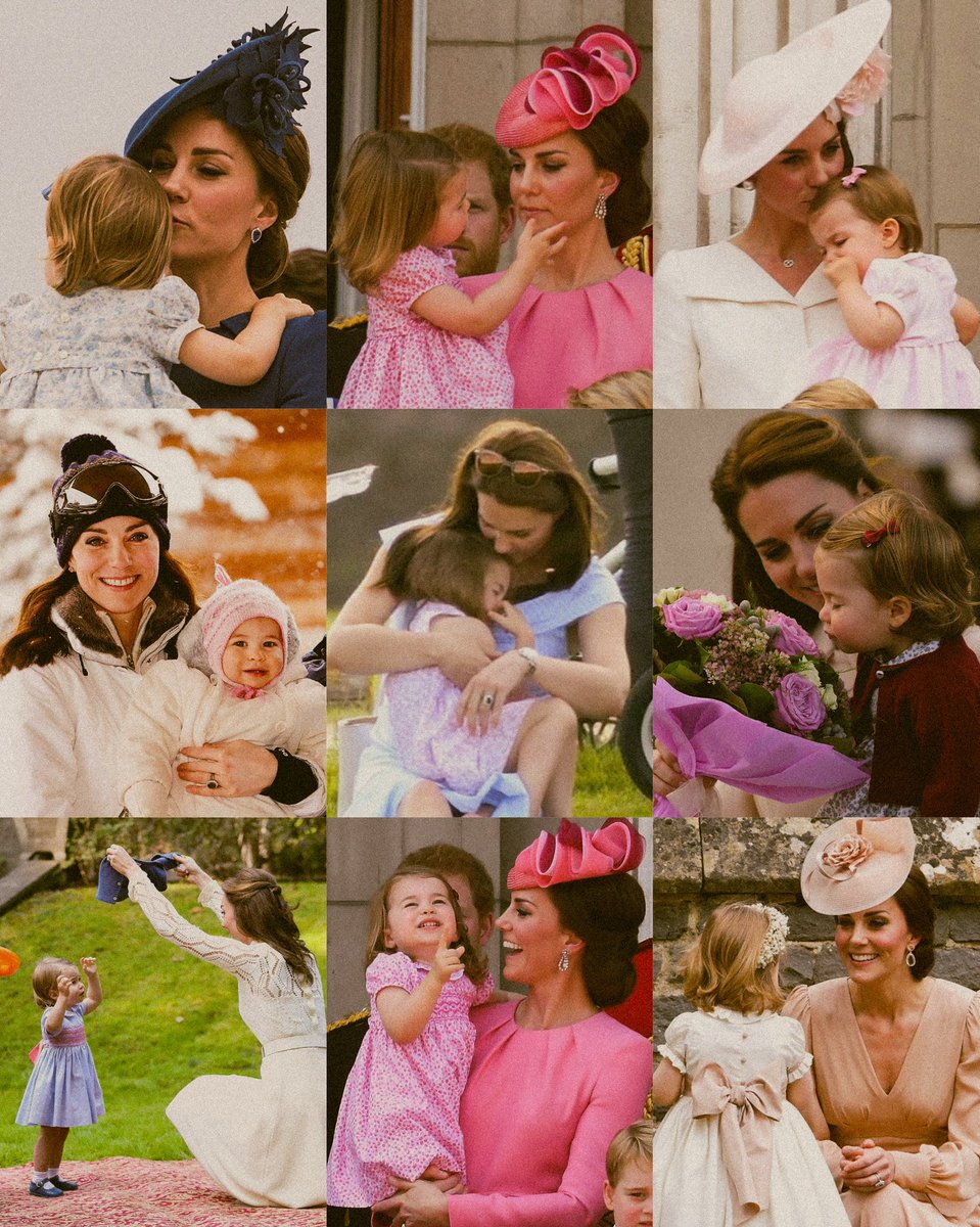 Daughter & mother 🌸

#PrincessCharlotte #HappyBirthdayPrincessCharlotte