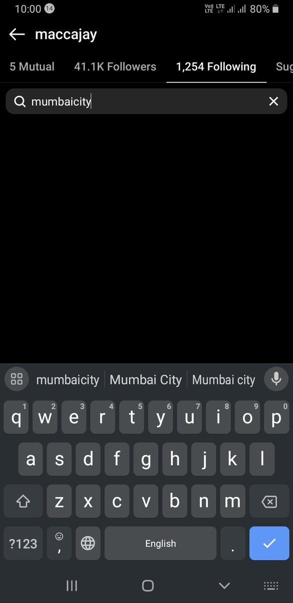 Jamie Maclaren unfollowed Mumbaicity 😏