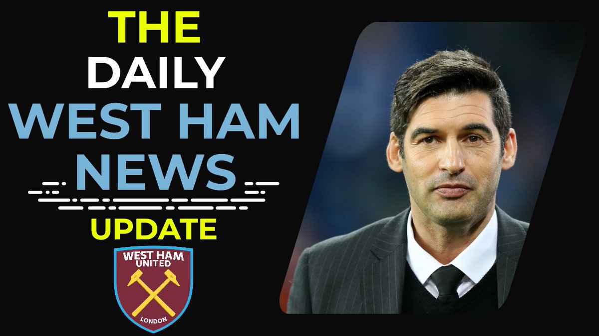 THE DAILY WEST HAM NEWS UPDATE @westhamunited #coyi #whufc #whufc #moyes... youtube.com/live/DsV-j_uos… via @YouTube