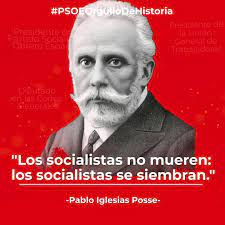 ✅.@PSOE ❌Hoy hace 145 años que se fundó el partido Socialista Obrero Español. 📍Los socialistas trabajamos para mejorar la vida de los ciudadanos. 🌹Pablo Iglesias Posse: *LOS SOCIALISTAS NO MUEREN: LOS SOCIALISTAS SE SIEMBRAN* #OrgulloSocialista 🌹