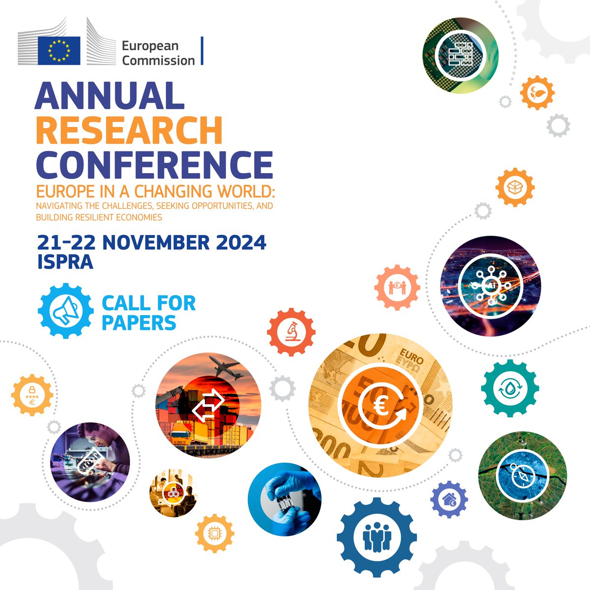 📢 ARC 2024 | CALL FOR PAPERS! @EU_Commission forum for economic researchers & policymakers, welcomes papers on: capital flows, value chains, (de) globalisation, trade & industrial policy, #euro. 📅Deadline: 15/05 ✍️europa.eu/!3bdhvb