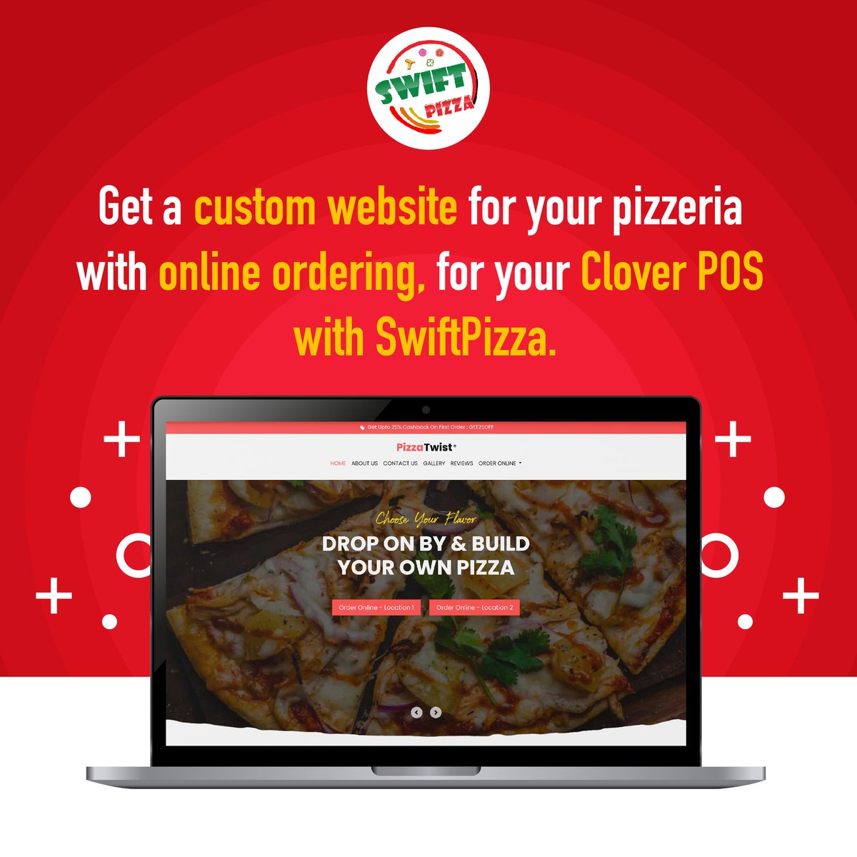 The ultimate solution for your business: Get a Customized Website with Integrated POS exclusively designed for pizzerias! 📷
Book your free demo: get.swiftpizza.com
#swiftpizza #onlineordering #PizzaPerfection #onlineordering #onlineorderingsystem
#customwebsite