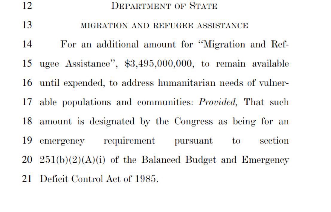 .@SenJoniErnst voted yes on the $3.5 billion for refugee and migration services in the Israel aid bill last week. Now she plays her part acting shocked and outraged. It’s all so fake.