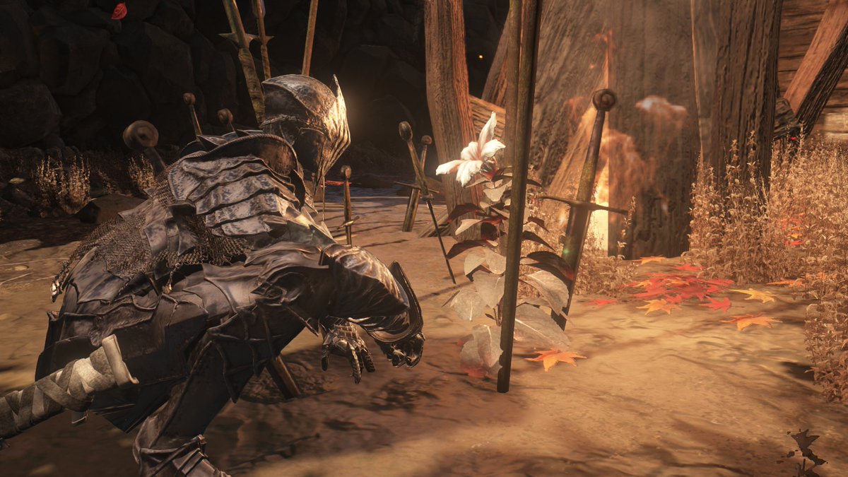 ItsMeSchhwifty's tweet image. frost feller looking at this pretty fire flower 
(the Outrider Knight set is my 2nd favorite set in the demo💙)
#Archthrones #DarkSoulsIII