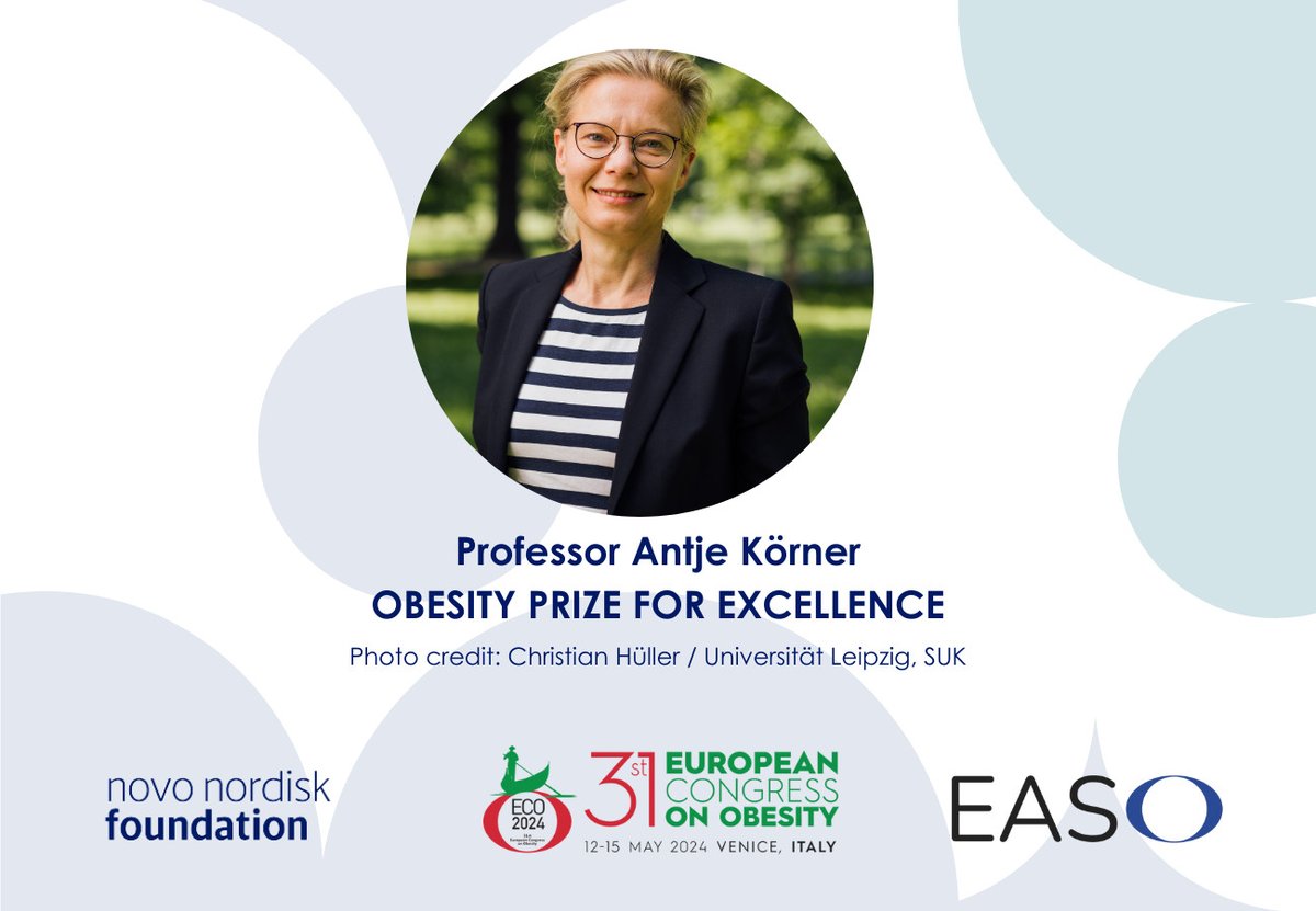 Join us at #ECO2024 for the EASO Obesity Excellence Prize Session: “A Holistic View of Obesity in Children” on 12th May It's not too late to register: eco2024.org/?p=registration