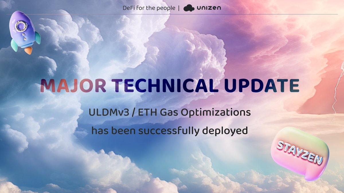 Major Technical Announcement: Enhanced Ethereum Gas Optimization and ULDMv3, are now live. Our engineering team has successfully deployed two pivotal updates that are set to transform the decentralized finance industry: 1) Enhanced Ethereum Gas Optimization, and 2) ULDMv3.…