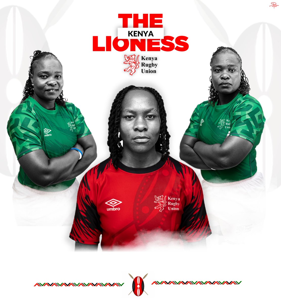 Check out our 15s Kit !!!!🦁 @kenyalioness will be launching the kit in Madagascar during their campaign for the Rugby Africa Women's Cup. They play against the host, Madagascar this Saturday the 4th of May. #RAWC2024 #Lionesses 📸@ArigiObiero Artwork by @Steven_Ortice