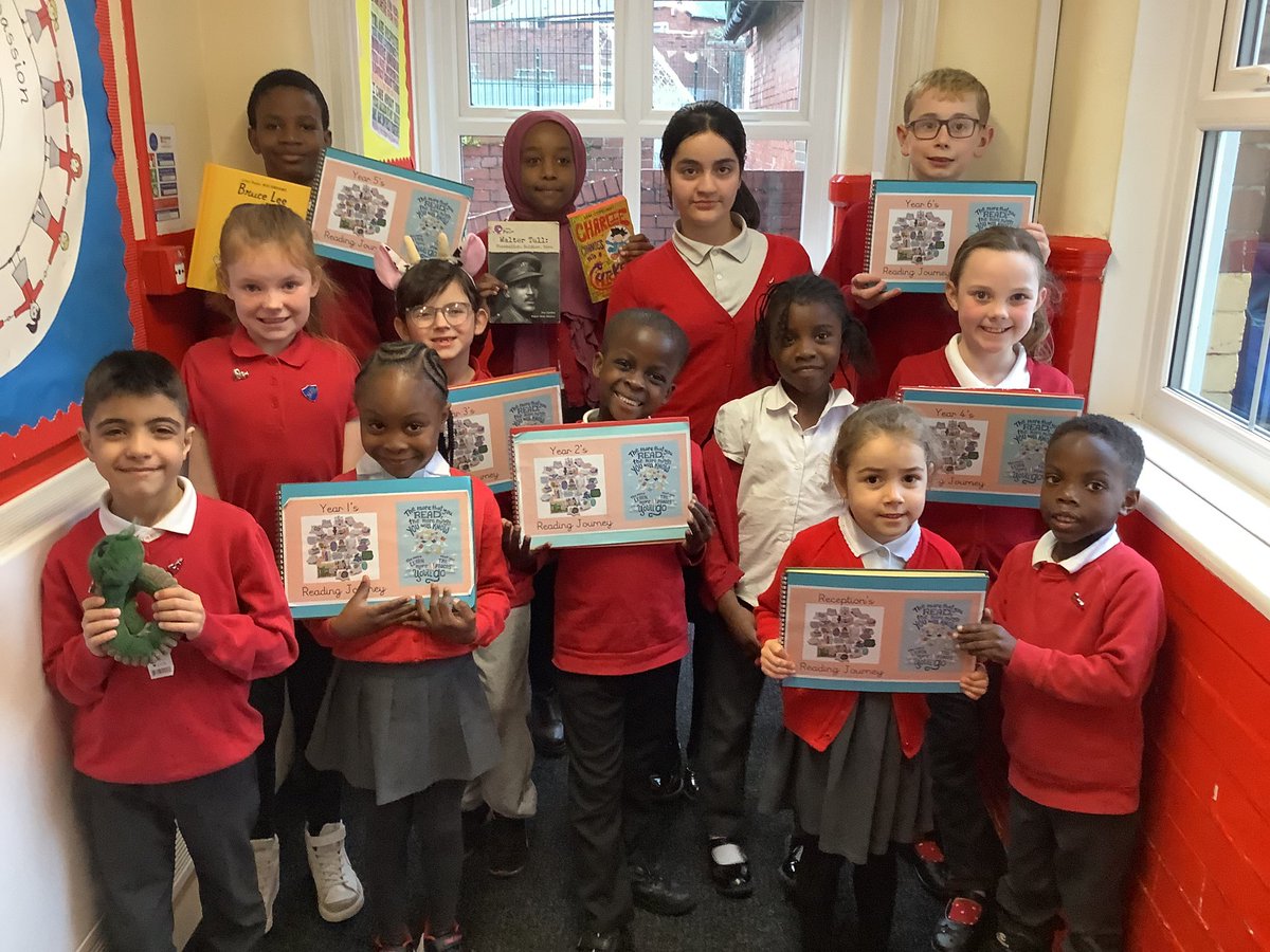 Our amazing reading ambassadors 📚 
<a href="/FallaParkSchool/">Falla Park Community Primary School</a> <a href="/Miss_Carr_Falla/">Miss Carr</a>