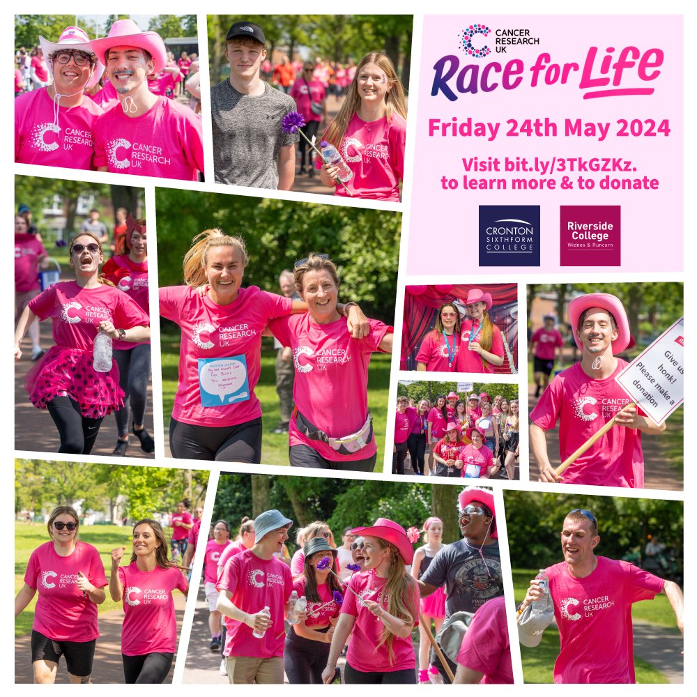 Our Race for Life is on Friday 24th May at 12pm at Victoria Park in support of @CR_UK! Don't miss out – secure your spot by signing up here: bit.ly/raceforlifesig…. Help us reach our target of £6k. To donate, visit: bit.ly/3TkGZKz.