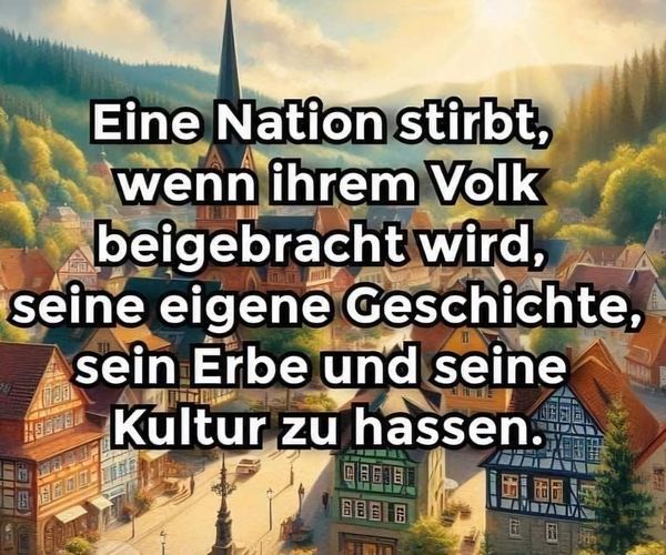 zum Bild: Welche Parteien oder sektenartige Verbände
haben maßgeblich zu solch einem HASS auf's eigene
Volk aufgerufen? – Mir fallen spontan nur zwei ein:
😱😱
Die GRÜNE Indoktrinations-SEKTE und SOZEN.
Laufen hinter Plakaten her, wie 🇩🇪 VERRECKE
mit ihrer RASSISTISCHEN "Jugend".