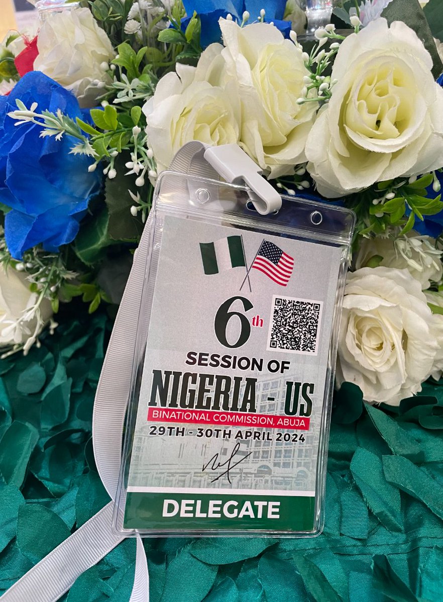 (1/2) Deputy Mariah Mercer engaged with leading Nigerian officials at the US-Nigeria Binational Commission. She lauded Nigeria’s religious diversity & discussed critical efforts to protect freedom of religion or belief and hold rights violators accountable.