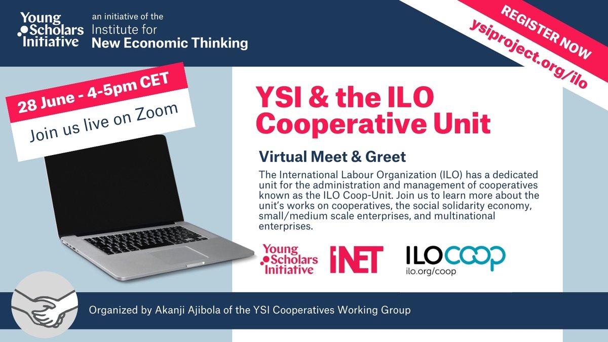 Join us for a webinar with the @ilo and the YSI Cooperative Working Group! 🔥 👉Register now at ysiproject.org/ilo 🙏 Akanji Ajibola