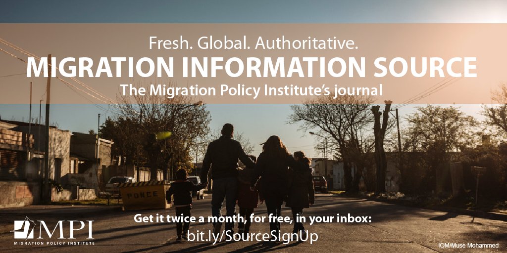 Migration is about so much more than numbers. It involves serious debates about how people—and countries—define themselves 

Explore the big questions with our Migration Information Source newsletter 

2x a month—straight to your inbox
bit.ly/SourceSignUp