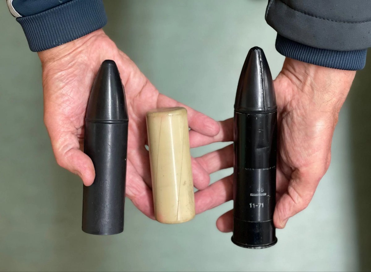 These 'rubber bullets' now maiming students protesting for Gaza in US cities were first pioneered by the British Army in Northern Ireland during the so-called 'Troubles.' They ki!!ed 17 civilians. 8 of them were children under 16. None were armed. Birds of a colonial feather.
