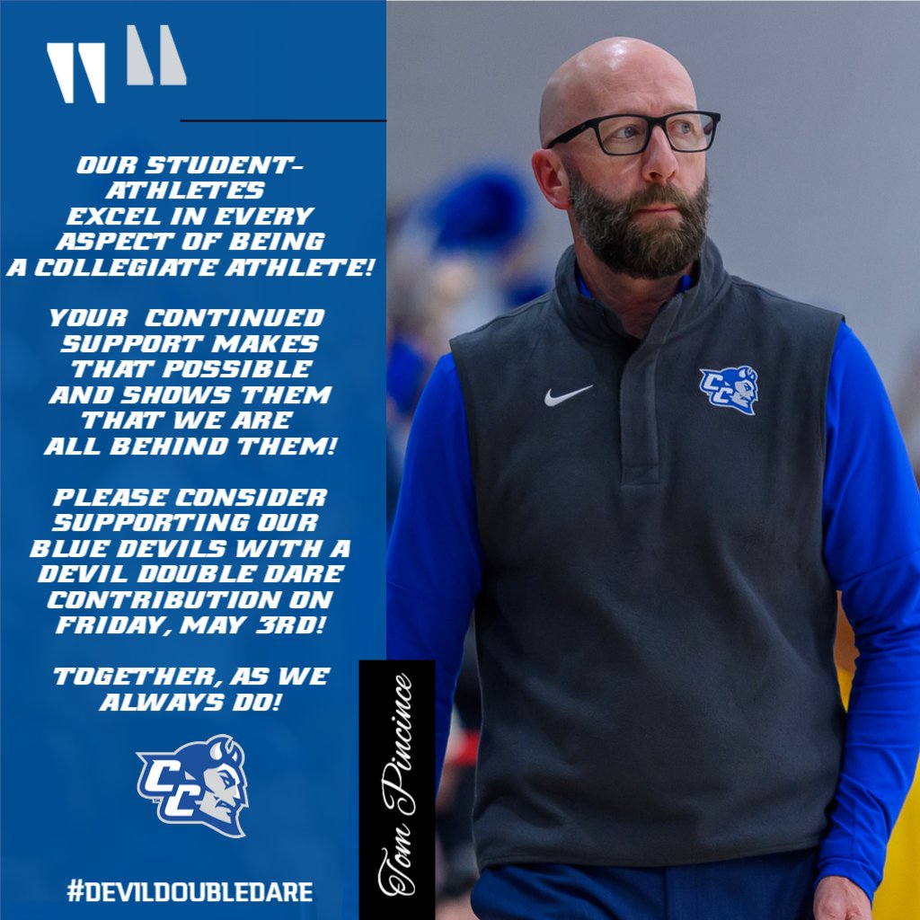 The boss has spoken! Don't forget to donate tomorrow! CCSU.EDU/KIZER #GoBlueDevils | @tompince