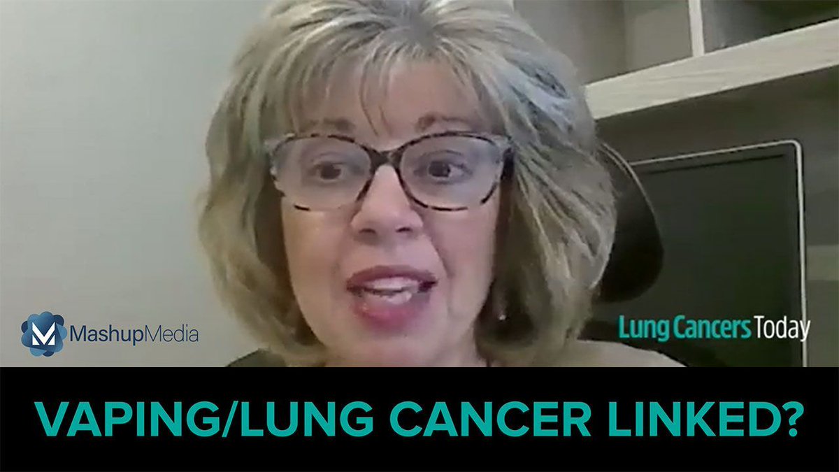 🤔 Does #vaping increase your risk of developing #lungcancer? While research in this area is still relatively new, Lung Cancers Today delved into the topic with returning KOL Dr. Marisa Bittoni. 📺 Watch Now: buff.ly/3JLiv7Q