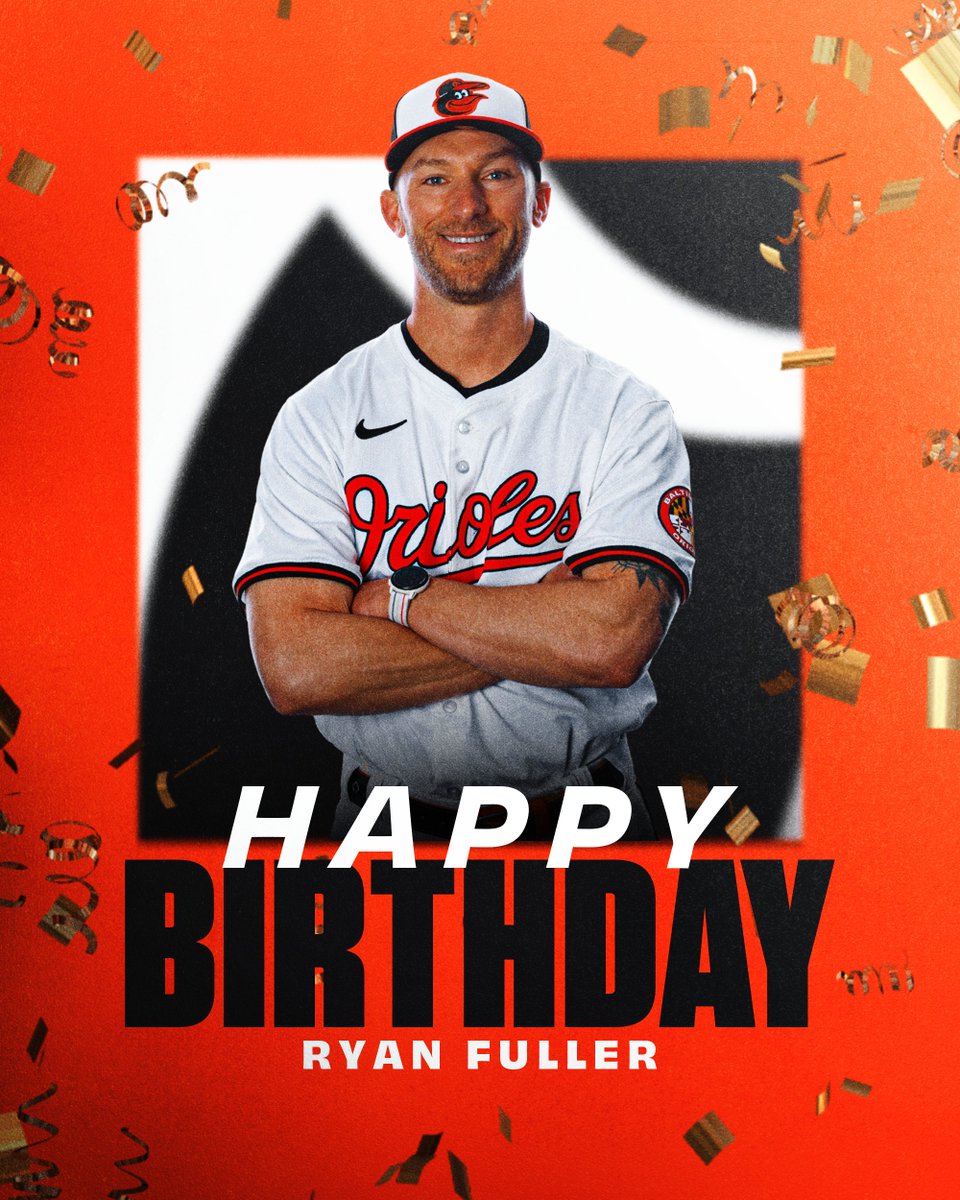Happy birthday to Co-Hitting Coach, Ryan Fuller 🎁