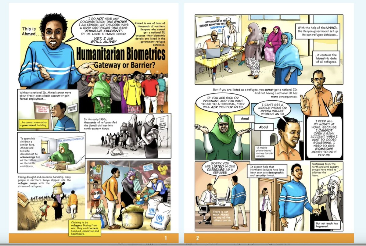 Very proud to see my research made into this compelling cartoon form. Thank you to the @cartoonmovement, artist Maddo @itsamaddworld, @giazzolino, & @Haki_na_Sheria. This cartoon tells the story of an often-overlooked form of digitized border making (1/2) shorturl.at/dnsJT