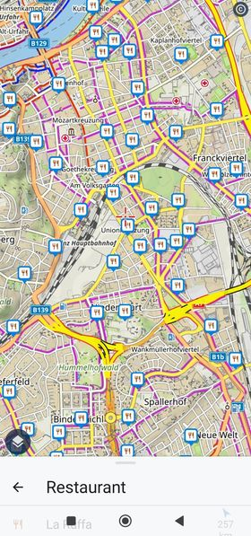 locusmap's tweet image. Have you tried Locus&apos; online search for places, POI categories and addresses? We&apos;ve tweaked it a bit to give you the best results you need. Check it out! #search #onlinesearch #searchplaces #locusmap4 #searchaddresses