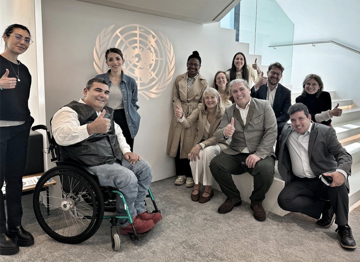 Excellent exchange with @UNDP Regional Goodwill Ambassador for #ClimateAction @MikaelHaddad and @CamillaBruckner on the impacts of #ClimateChange on food security, particularly for people with disabilities. Together for a better tomorrow!