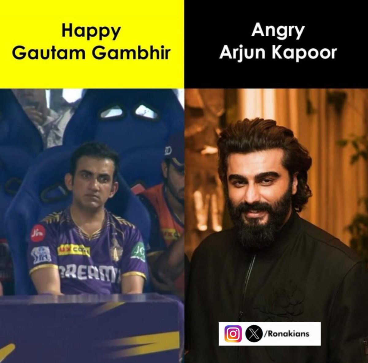 Their Expression 🔥

#GautamGambhir #ArjunKapoor