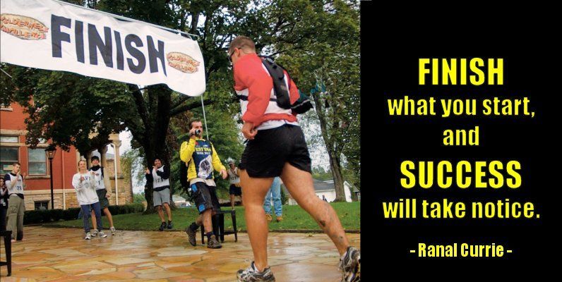 Finish what you start, and success will take notice. #quote #quotesmith55 #success #finishing #ThursdayThoughts
