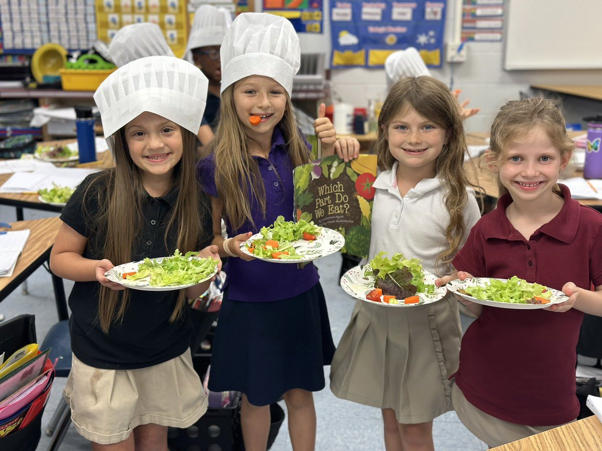 After working all year in the garden the students finally get to clean, peel, cook and eat what they worked so hard to grow. <a href="/collierschools/">Collier County Public Schools</a> <a href="/Champs4Learning/">ChampionsForLearning</a>