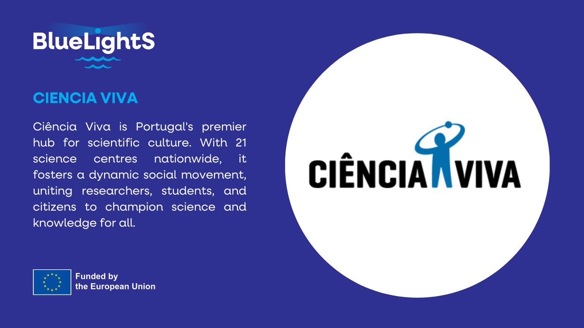 🌟This week’s partner in the spotlight is @‌cienciaviva, a Portuguese 🇵🇹 scientific culture hub that brings together the education sector, researchers, local authorities, private and professional organisations 🤝. Learn more 👉cienciaviva.pt/en/ #oceanlteracy
