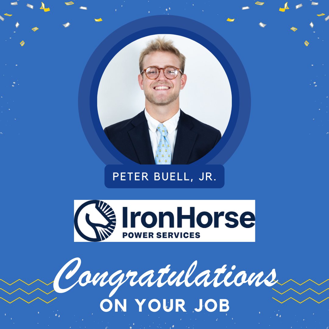 to Early Advantage student Peter Buell, Jr. for landing a job with IronHorse Power Services! He will be on the business development team. We are excited for Peter and looking forward to all the great things he will accomplish in his new role. #FiatLux