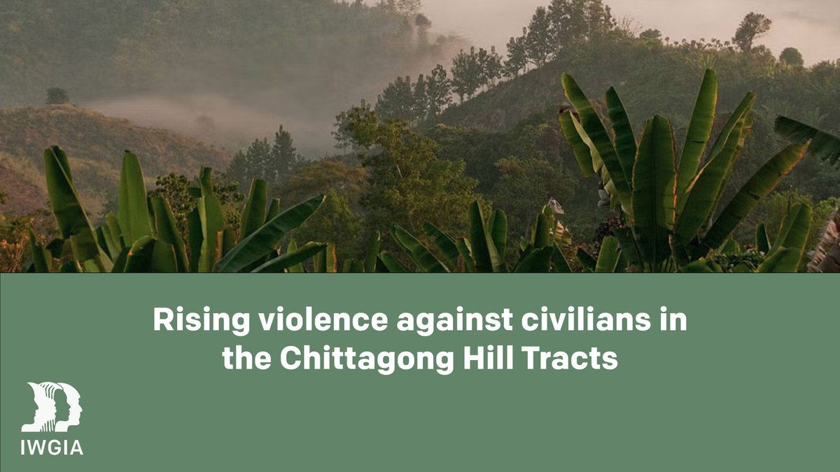 🇧🇩 In the #CHT, allegations of harassment and arbitrary arrests of civilians belonging to Indigenous communities have risen. IWGIA stands with #IndigenousPeoples in the CHT faced with the violation of their human rights. 👉 The Daily Star´s article: bit.ly/3UoLvan