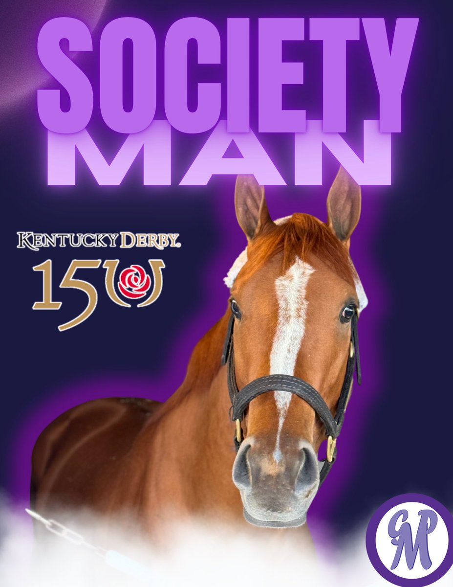 First Saturday in May….. sending our best to the partners of Society Man as he runs in the 150th @KentuckyDerby 💜🏇🏿🌹 #runfortheroses #kentuckyderby #societyman #dreambig