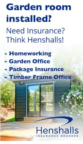 Do you have a #gardenoffice or are you a #homeworker in need of #insurance? 🤔

We can #help! 🙌

Our specialised #team can supply you with a competitive #insurancequote 🖊️

Get in touch! ☎️👉01952 820358 👈

#Homeworker🏡 
#Gardenoffice 🌻
#Gardenstudio🌺 
#HenshallsHelps 🙌