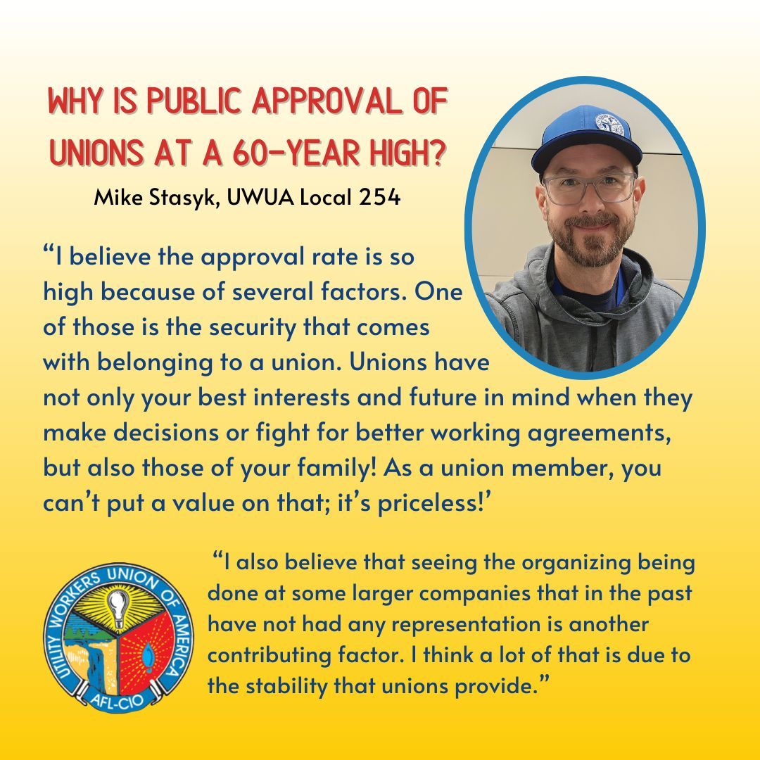 Unions fight for job security and stability. 
#unionstrong #itsbetterinaunion