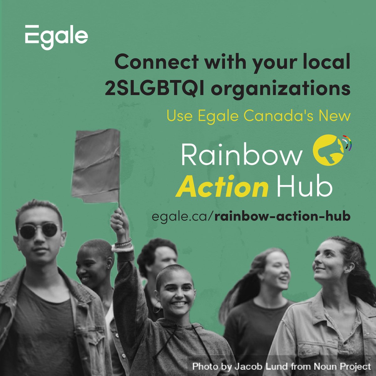 Find and connect with your local 2SLGBTQI organizations. The Rainbow Access Hub includes a map of local organizations near you for collaboration to combat anti-2SLGBTQI hate. Learn more at egale.ca/rainbow-action…