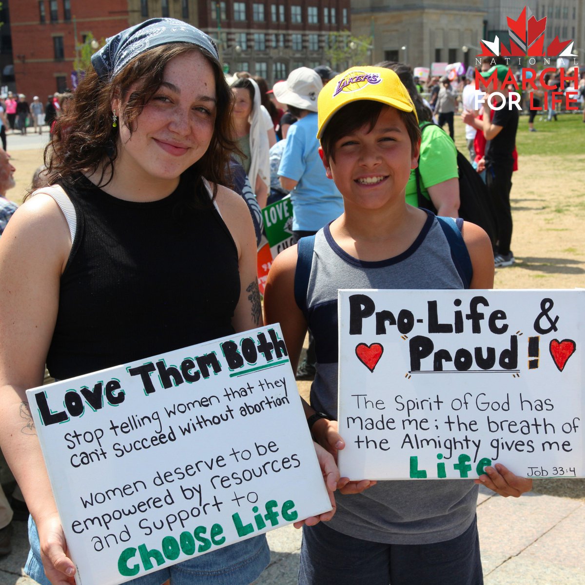 We love to see your homemade signs! Have you started working on yours yet? We are only ONE WEEK away from the March for Life!!

#MarchForLife #WhyWeMarch #ProLife #MarchForLifeCanada