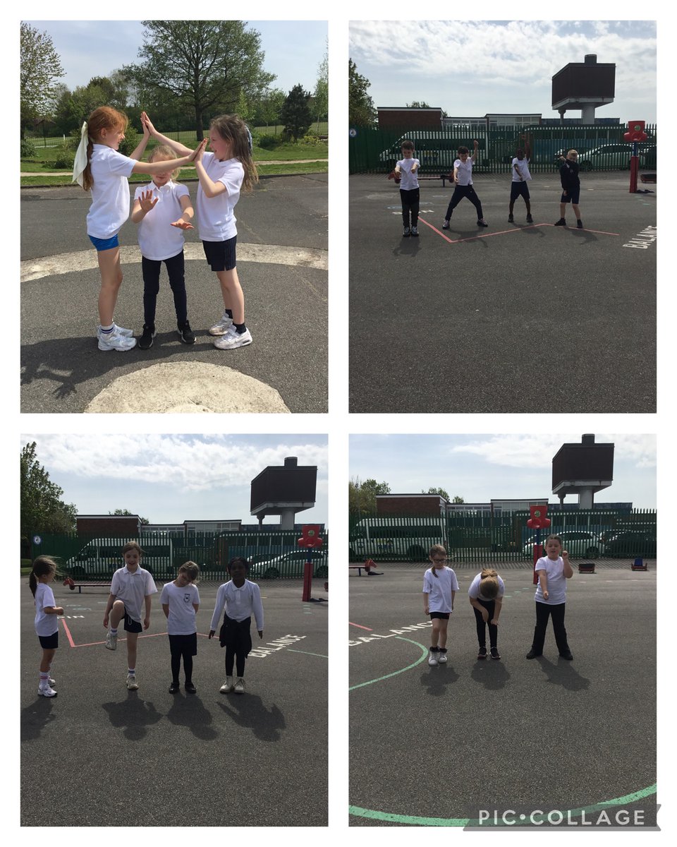 Year 3 have been creating dance routines based on the movement of machinery.
